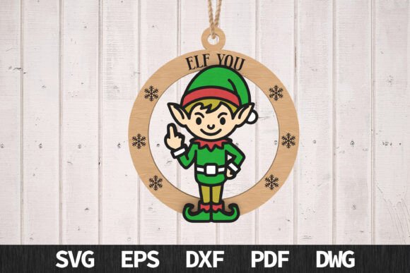 Elf You Middle Finger Ornament SVG: Winter Amp Branding Review
