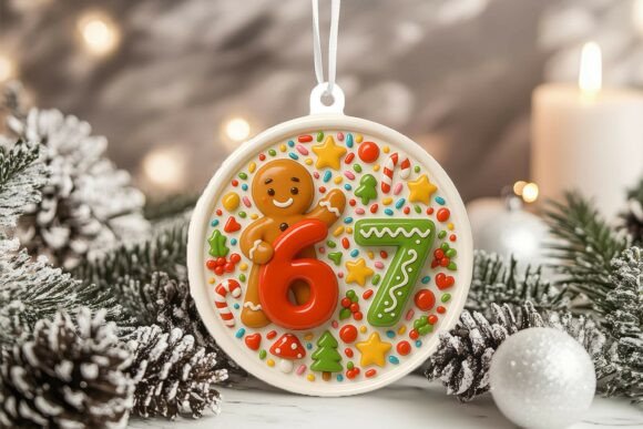 Six Seven 67 Christmas 3D Ornament PNG Review for Real Projects